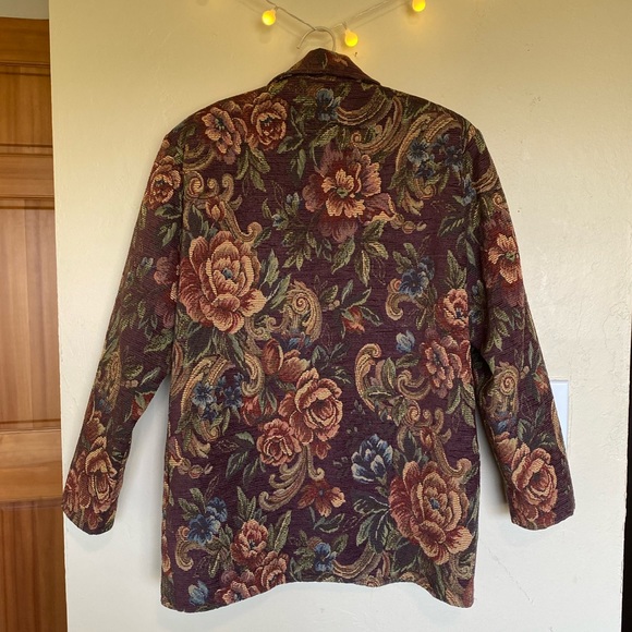 Vintage Painted Pony Women's Safari Tapestry Jacket – One Size